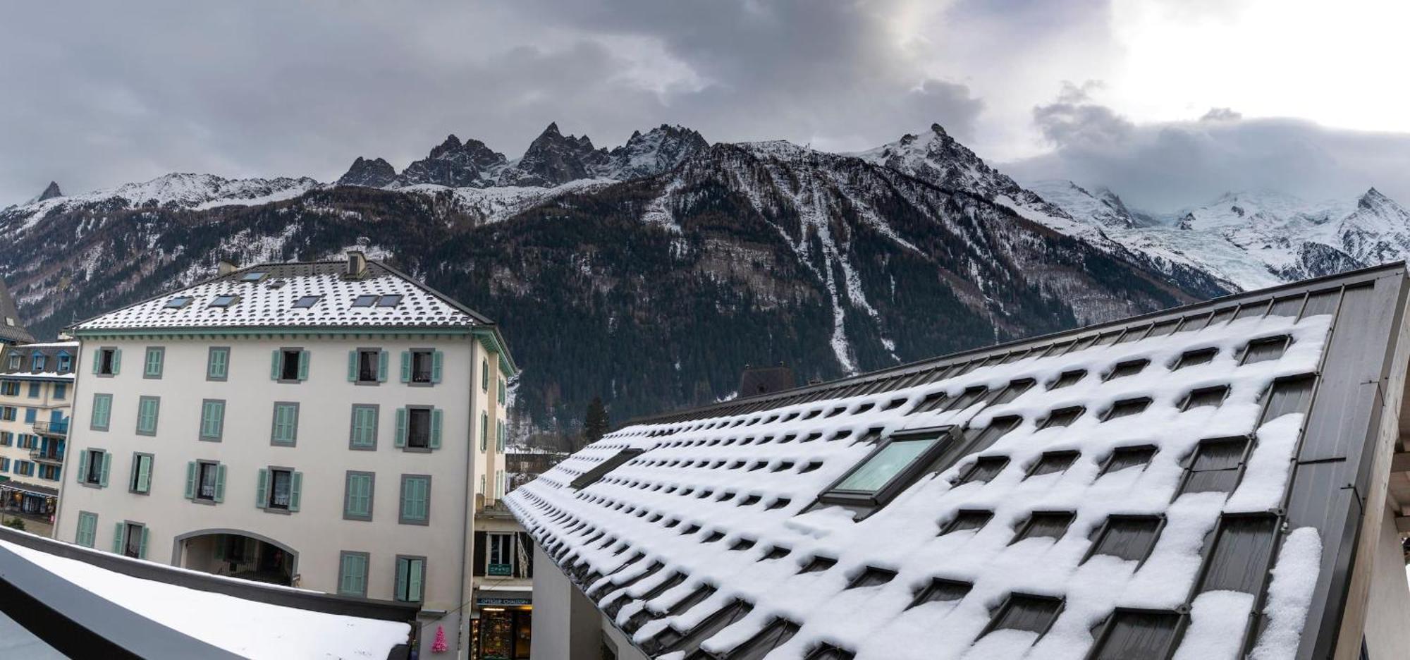 L'Outa - Center Of Chamonix - Mont-Blanc View Lägenhet Exteriör bild